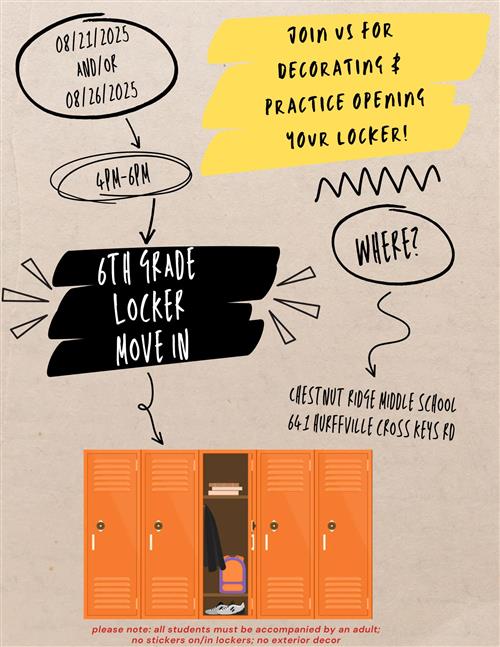 Locker Move In